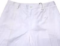 White Cotton Dress Slim Formal Pants 4