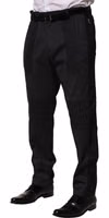 Black Cotton Dress Slim Formal Pants 2