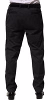Black Cotton Dress Slim Formal Pants 3