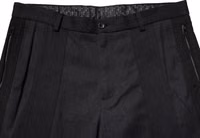 Black Cotton Dress Slim Formal Pants 4