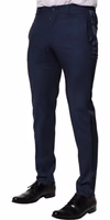 Dark Blue Wool Dress Formal Pants 2