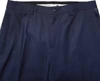 Dark Blue Wool Dress Formal Pants 4