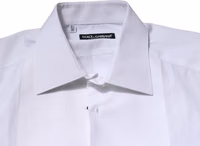 White GOLD Crown Cotton Dress Formal Shirt 4