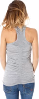 Gray Micro Modal Women T-Shirt 2