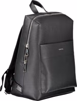 Nero Polyester Men Backpack 3