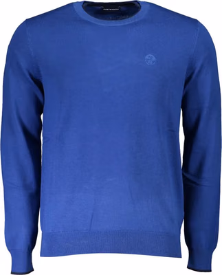Blue Organic Cotton Men's Sweater