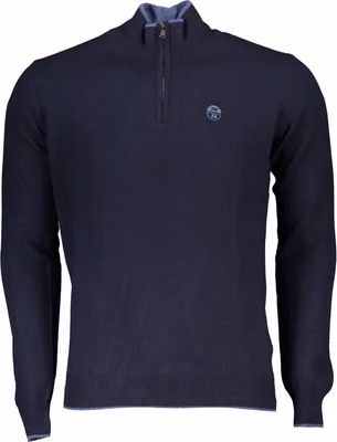 Black Poliammide Men's Sweater