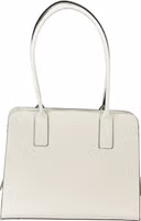 White Polyurethane Womens Bag 2