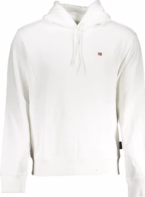 White Cotton Men Sweater