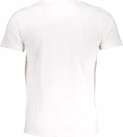 White Cotton Men's T-Shirt 2