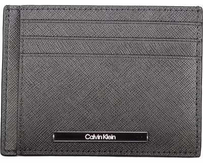 Black Leather Mens Wallet Holder
