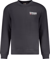 Black Cotton Mens Sweatshirt 1