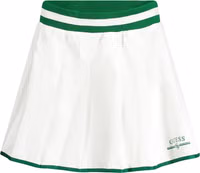 White Polyester Women Skirt 1