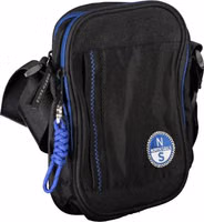 Nero Polyester Mens Shoulder Bag 3