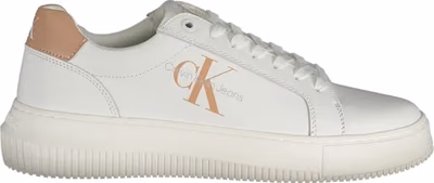 White Leather Women Sneaker