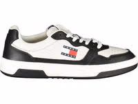 Black Polyurethane Men Sneaker 1
