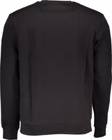 Black Cotton Men Sweatshirt 2