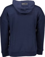 Blue Cotton Men's Sweatshirt 2