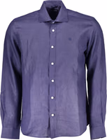 Blu Linen Men Shirt 1
