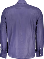 Blu Linen Men Shirt 2