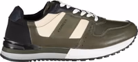 Verde Poliestere Men Sneaker 1