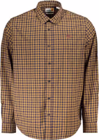 Blue Cotton Men's Shirt 1