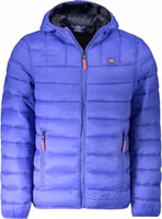 Blue Polyamide Men Jacket 1