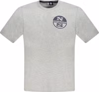 Gray Cotton Men's T-Shirt 1