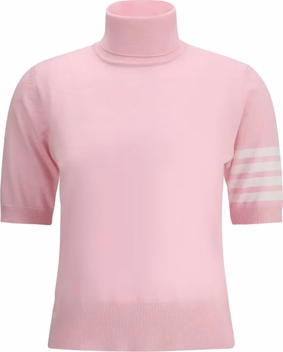 Multicolor Polyamide Turtleneck