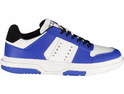 Blue Polyethylene Men Sneaker