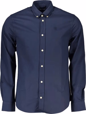White Cotton Men Shirt