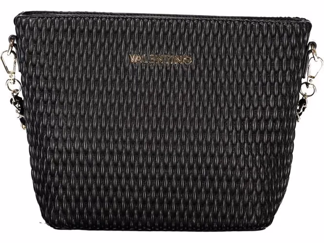 Nero Poliuretano Women's Bag with Removable Shoulder Handle