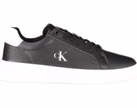 Black Leather Men Sneaker 1