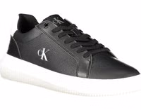 Black Leather Men Sneaker 2
