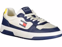 Blue Polyurethane Men Sneaker 2