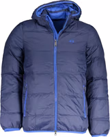 Blu Polyamide Men's Jacket 1