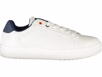 White Polyurethane Men Sneaker 1