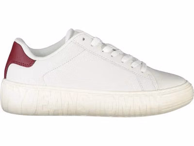 White Leather Women Sneaker