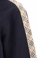 Check trim Hoodie 4