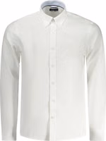 White Cotton Men's Shirt 1