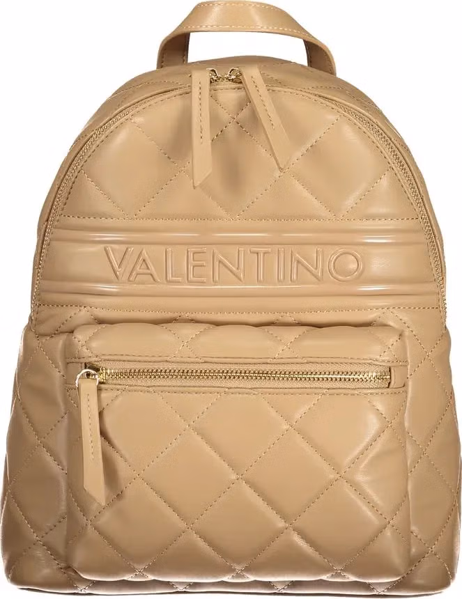 Beige Poliuretano Womens Backpack