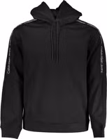 Black Polyester Men's Sweatshirt 1