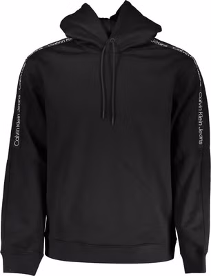 Black Polyester Men's Sweatshirt