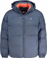 Blue Polyester Men's Jacket 1