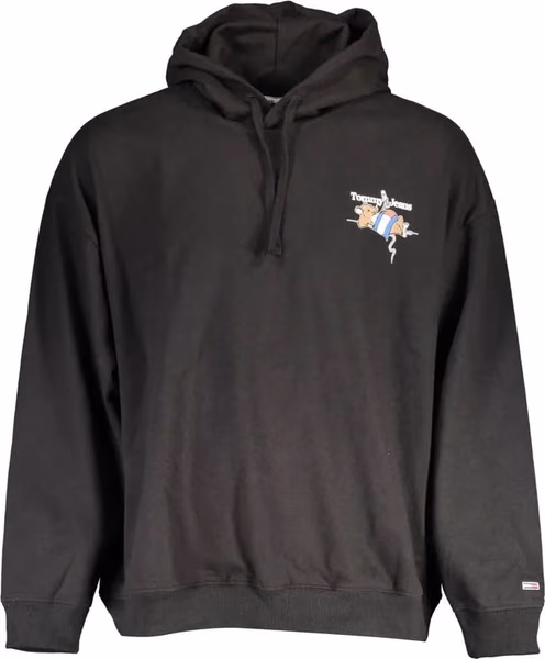 "Black Cotton Men's Sweatshirt"