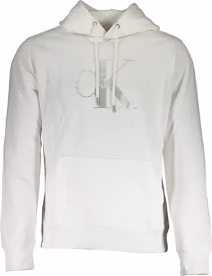 White Cotton Men's Sweater