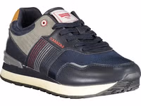 Blue Polyurethane Men Sneaker 2