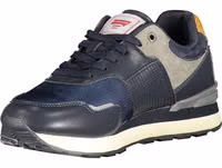 Blue Polyurethane Men Sneaker 3