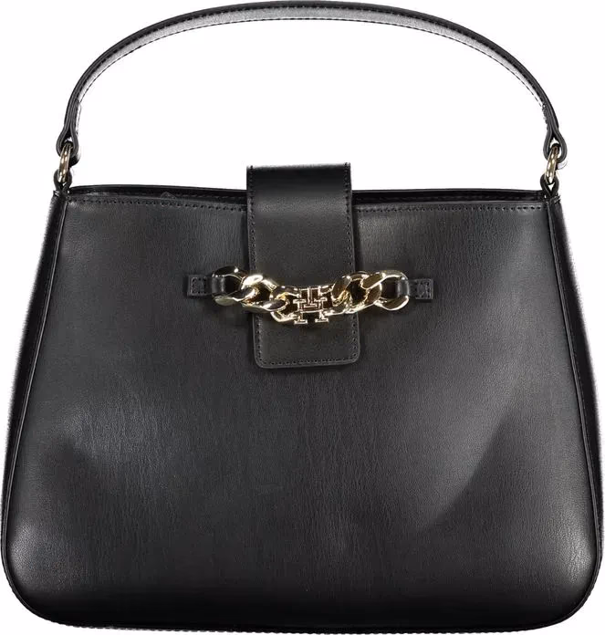 Nero Poliuretano Women Handbag