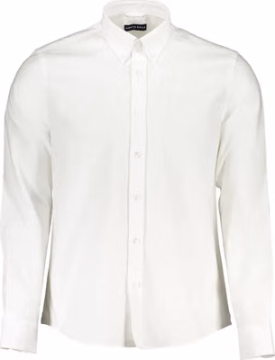 White Cotton Men's Shirt